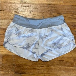 Lululemon speed shorts